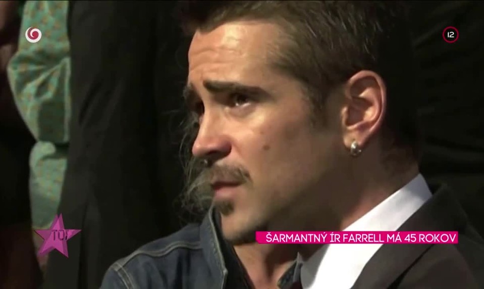 ŠARMANTNÝ ÍR FARRELL MÁ 45 ROKOV