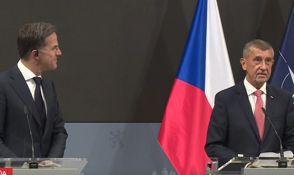 Tlačová beseda: Šéf NATO na návšteve v Česku
