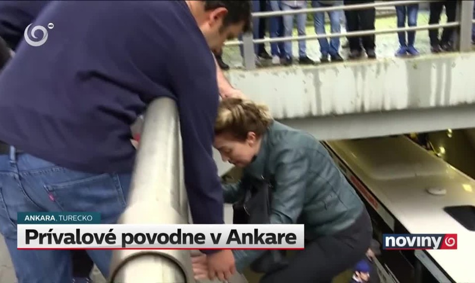 Prívalové povodne v Ankare