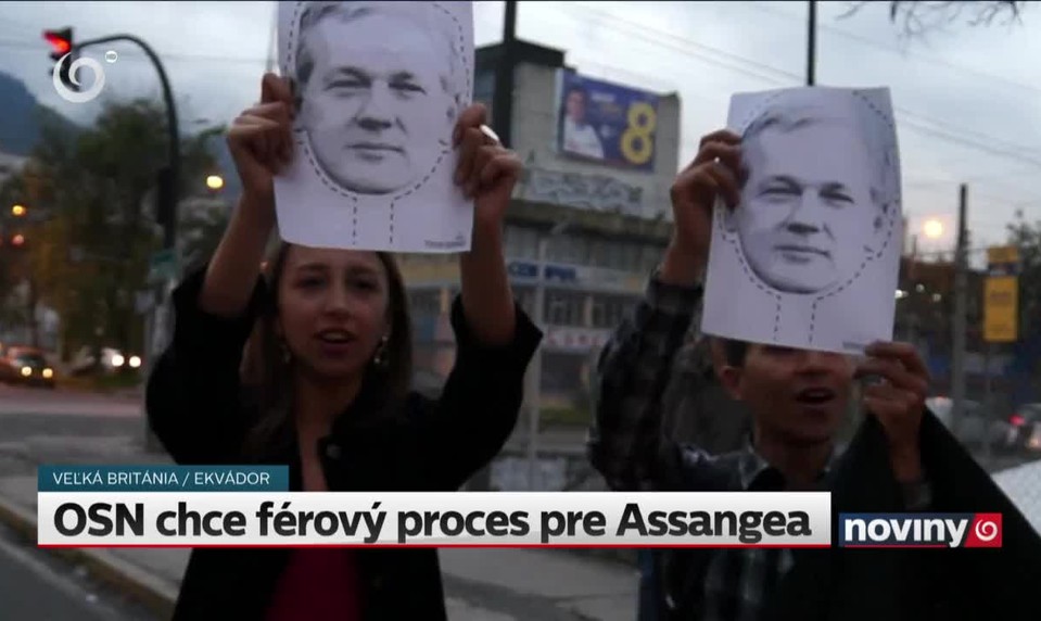 OSN chce férový proces pre Assangea