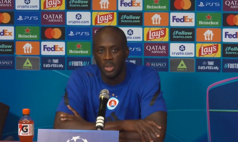 Tlačová beseda trénera Tourého: Slovan sa teší na futbalovú elitu