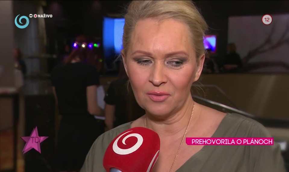 PREHOVORILA O PLÁNOCH