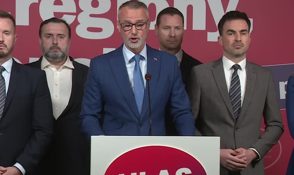 Tlačová beseda strany HLAS-SD ku kauze Eštoka a Čurillovcov