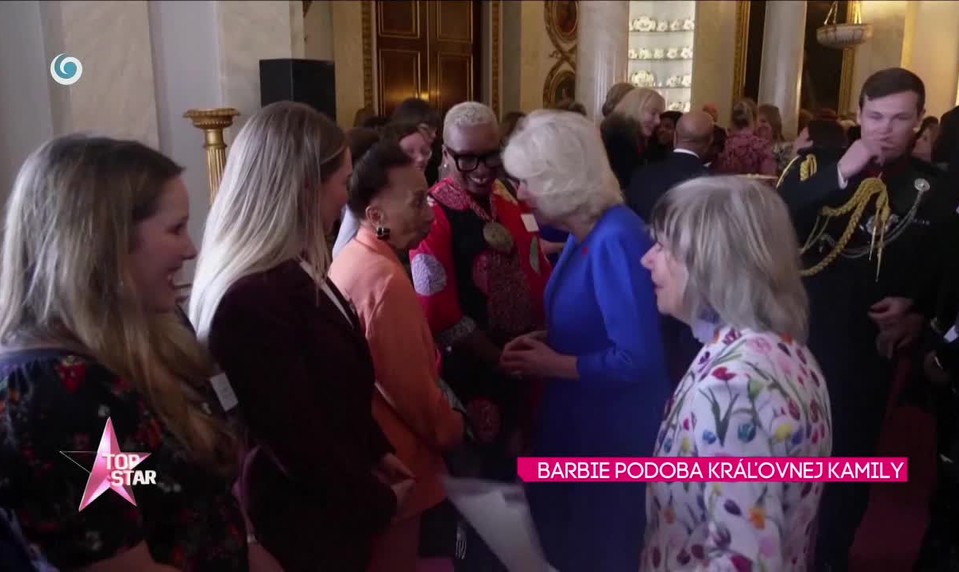 BARBIE PODOBA KRÁĽOVNEJ KAMILY
