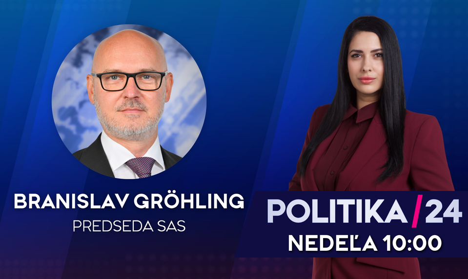 Pozvanie do relácie Politika 24 prijal exminister školstva a líder SaS Branislav Gröhling