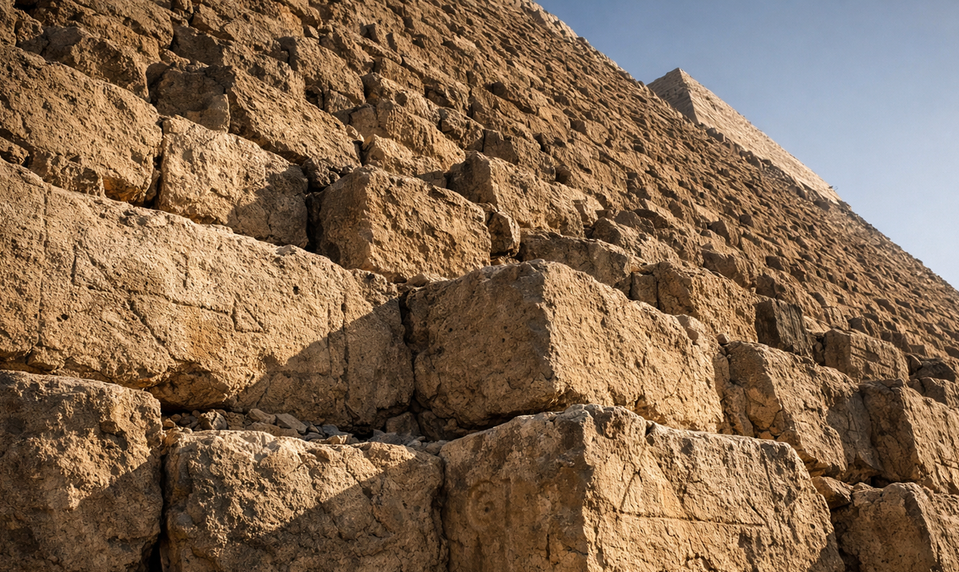Záhadné znaky na pyramíde v Gíze: Nezapadajú do Egypta