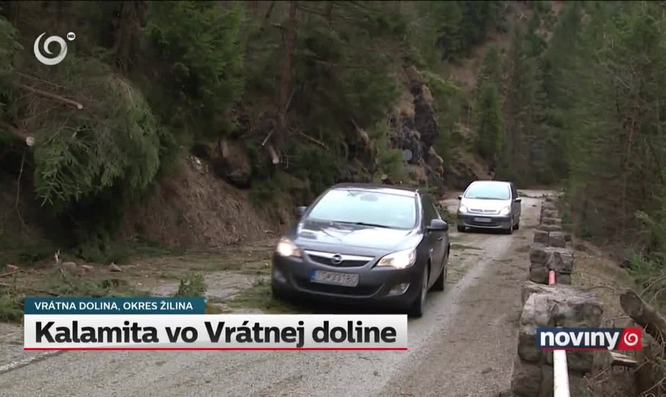 Kalamita vo Vrátnej doline