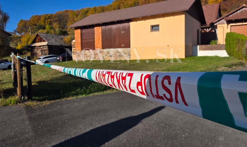 Otec mal po hádke zastreliť syna. Polícia vyšetruje vraždu v Novej Bani