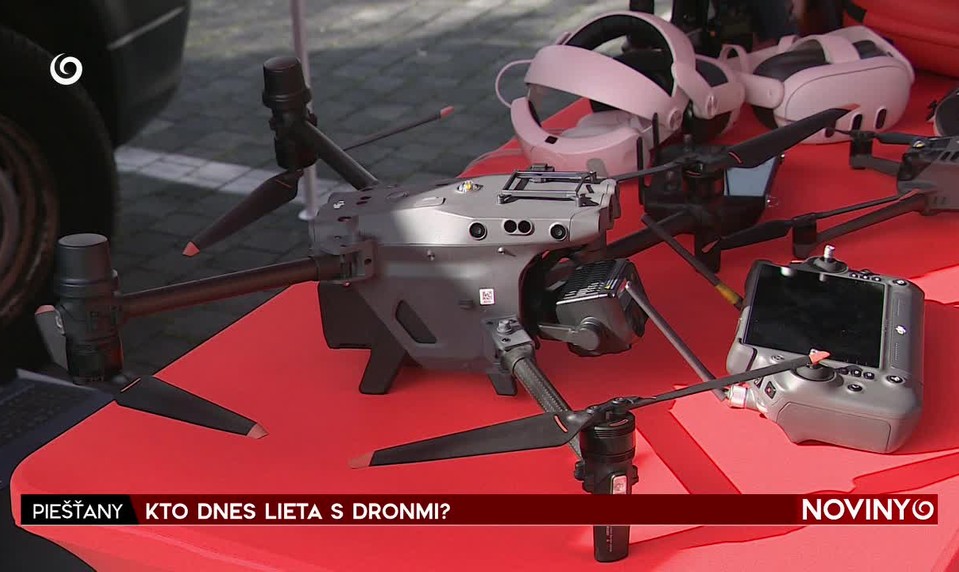 KTO DNES LIETA S DRONMI?