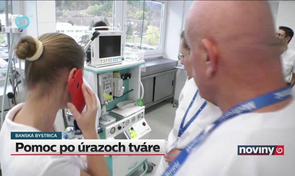 Pomoc po úrazoch tváre