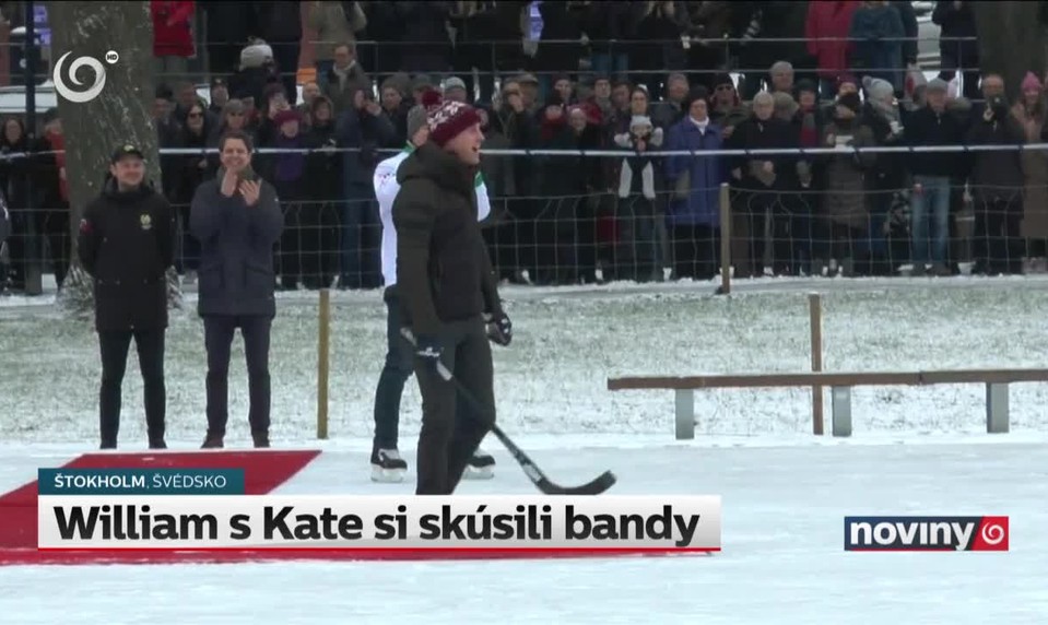 William s Kate si skúsili bandy