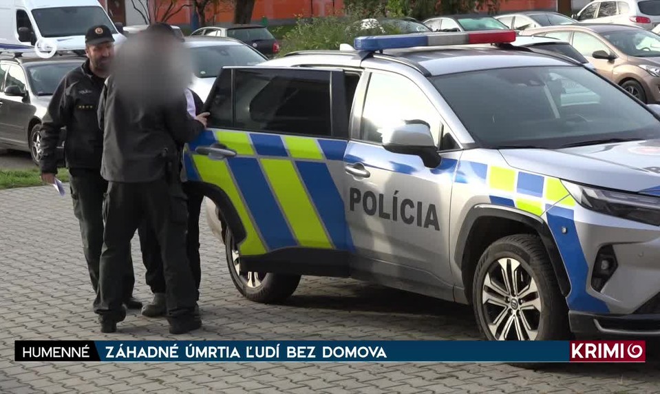 ZÁHADNÉ ÚMRTIA ĽUDÍ BEZ DOMOVA