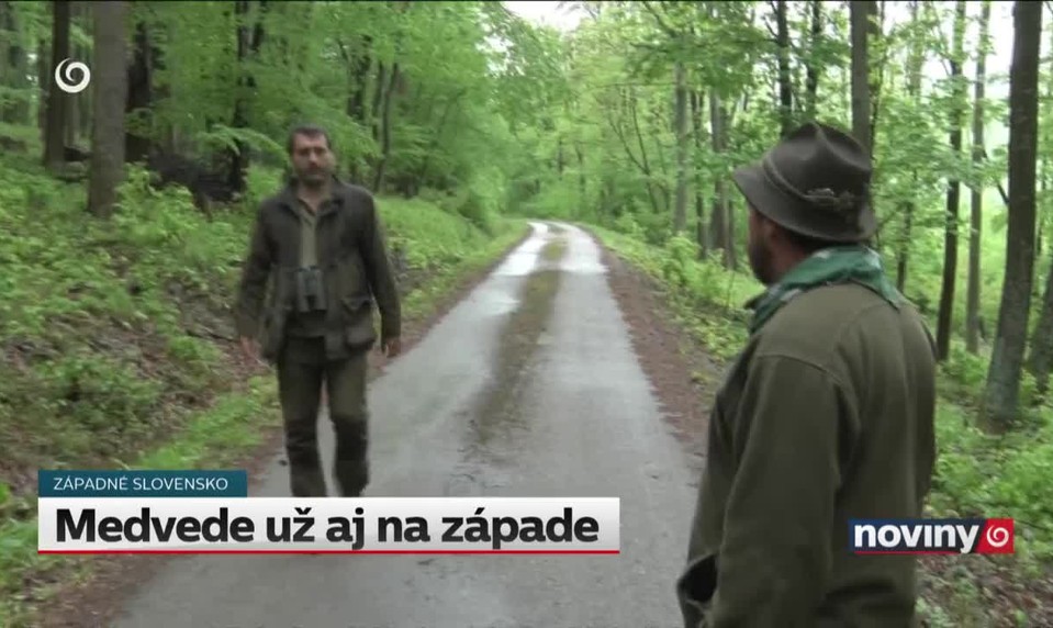 Medvede už aj na západe