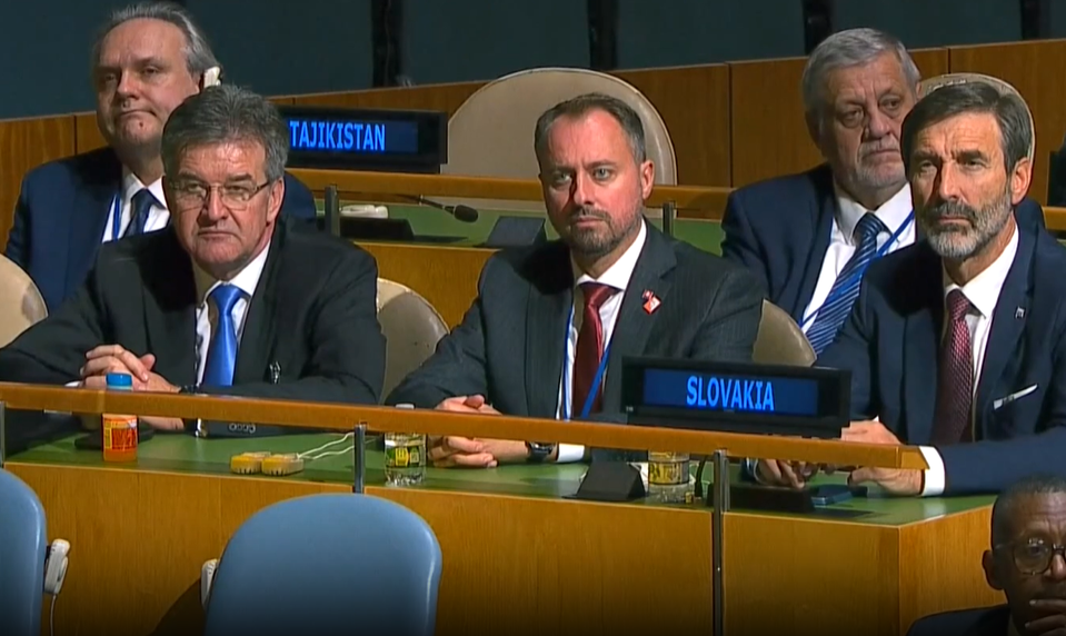 Čo robil Miroslav Lajčák pri slovenskej delegácii v OSN?