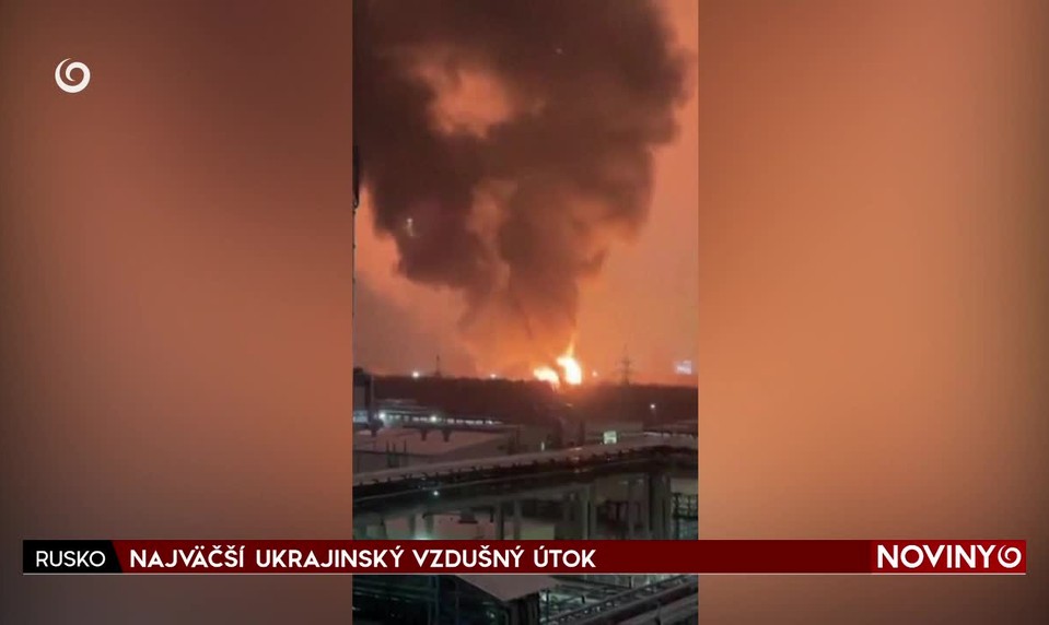 NAJVÄČŠÍ UKRAJINSKÝ VZDUŠNÝ ÚTOK