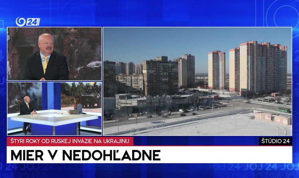 Generál Macko: Rusko za dva roky získalo menej ako 1,5 percenta územia Ukrajiny