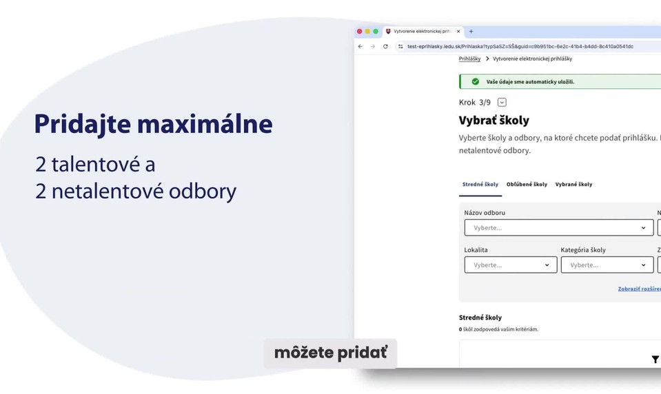Zlyhanie systému? Na talentovky ju nepozvali, no škola ju hodnotí, ako keby neuspela