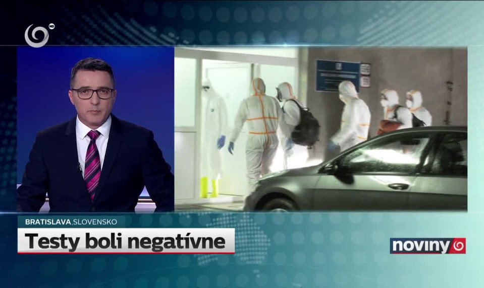 Testy boli negatívne