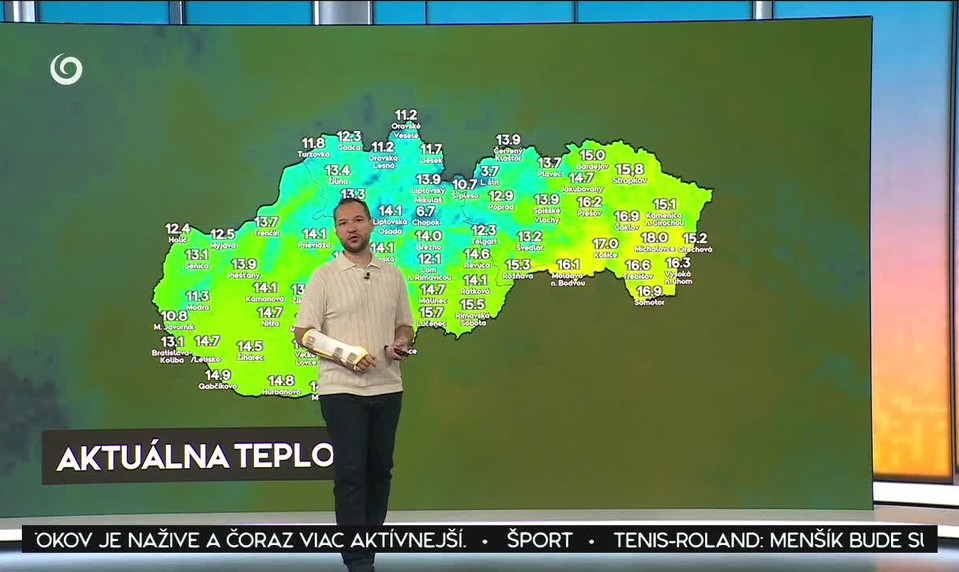 Počasie s Michalom HAZLINGEROM