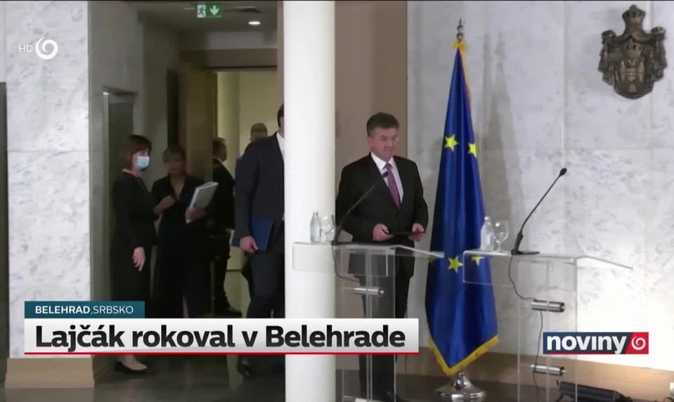 Lajčák rokoval v Belehrade