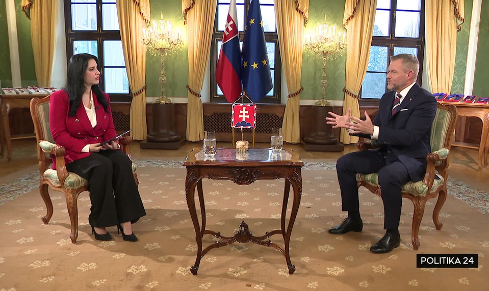 Politika24: Nemyslím si, že by moja úloha mala byť podobná Michalovi Kováčovi, reaguje prezident Pellegrini na Ficove slová o Mečiarovi