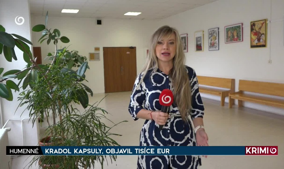 KRADOL KAPSULY, OBJAVIL TISÍCE EUR