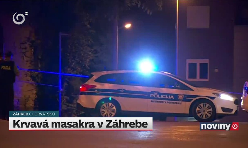 Krvavá masakra v Záhrebe