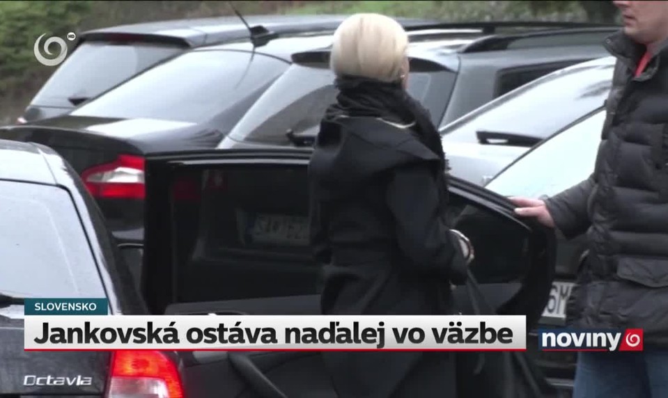Jankovská ostáva naďalej vo väzbe