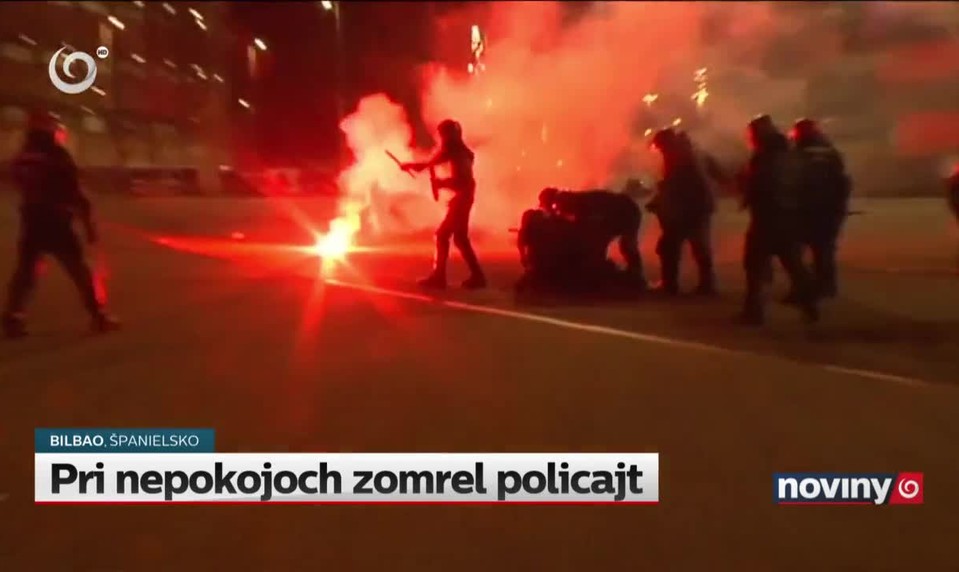 Pri nepokojoch zomrel policajt