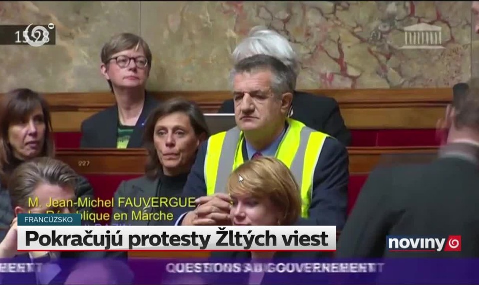 Pokračujú protesty Žltých viest