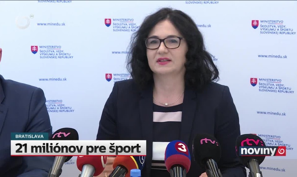 21 miliónov pre šport