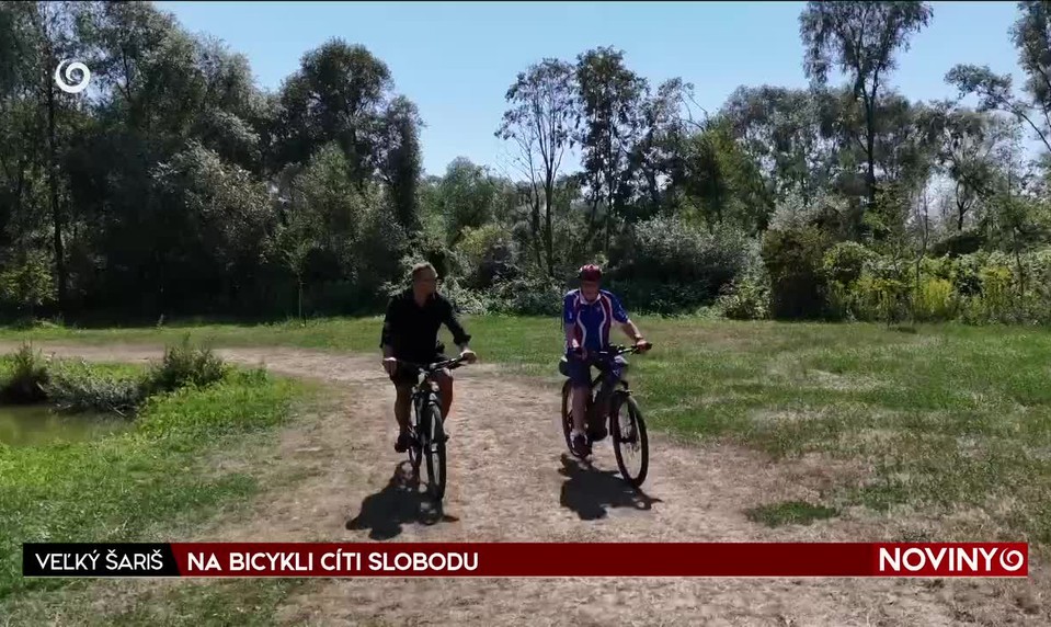 NA BICYKLI CÍTI SLOBODU