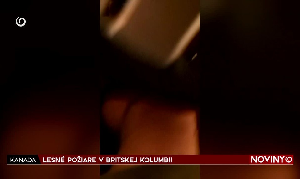 LESNÉ POŽIARE V BRITSKEJ KOLUMBII