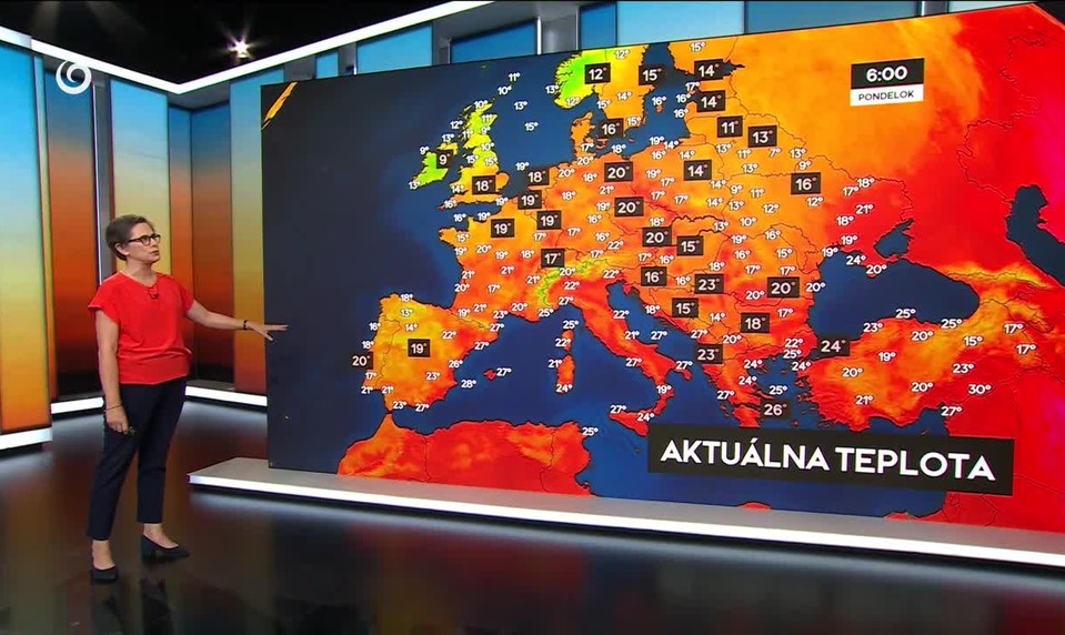Počasie s Miriam JAROŠOVOU
