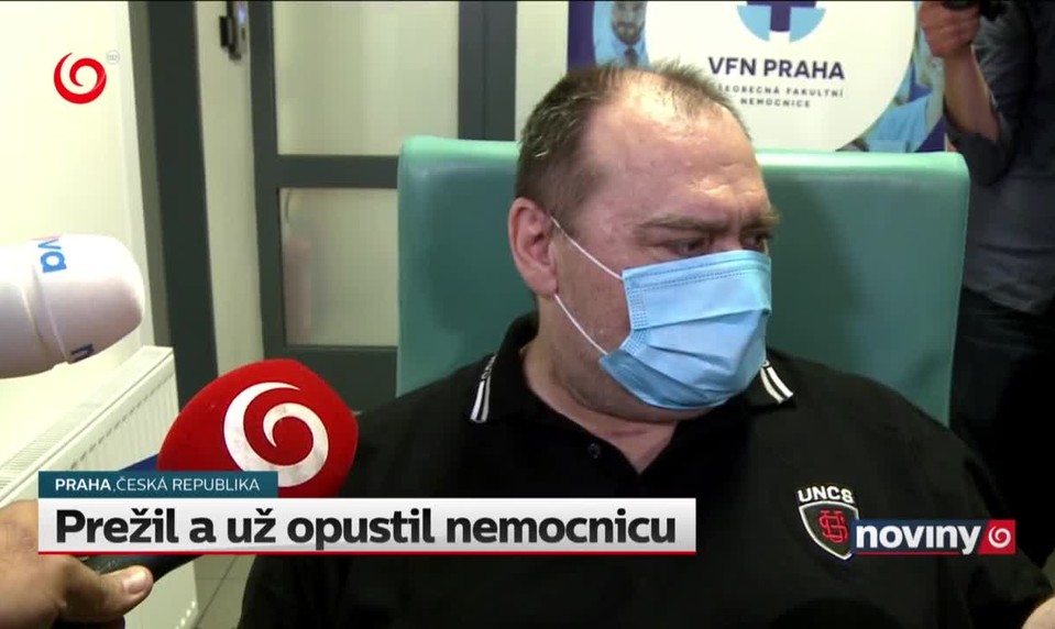Prežil a už opustil nemocnicu