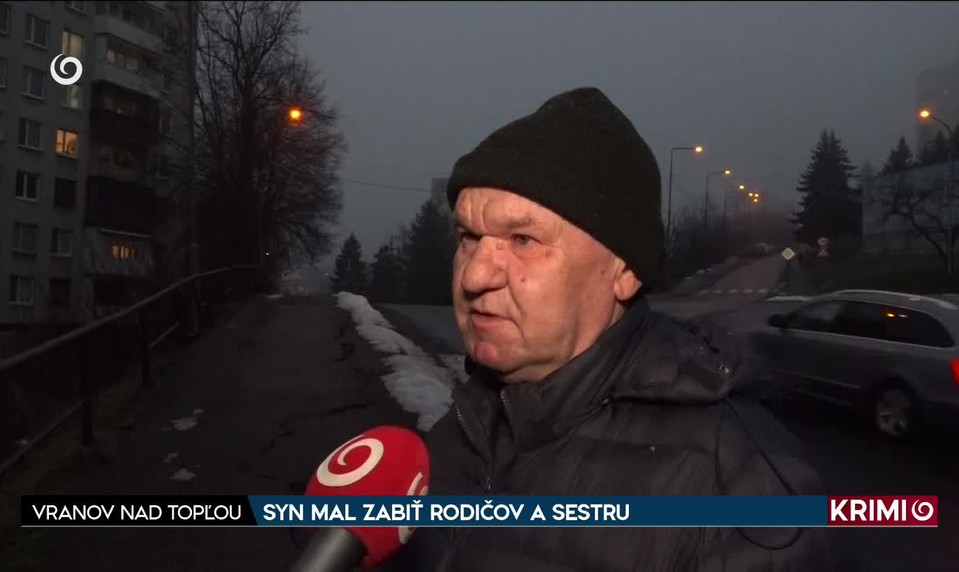 SYN MAL ZABIŤ RODIČOV A SESTRU