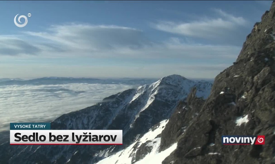 Sedlo bez lyžiarov