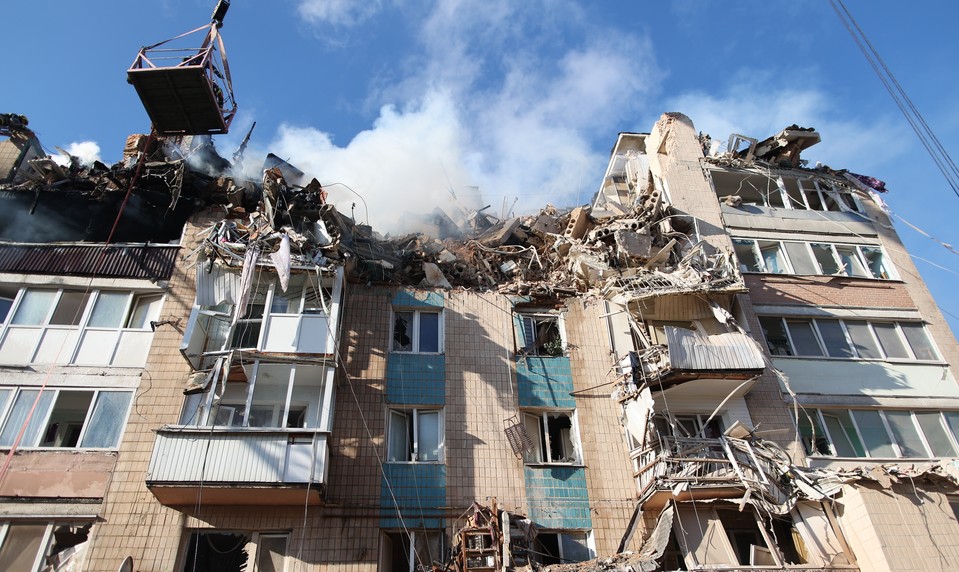 1366. deň na Ukrajine: Po útoku na Ternopiľ stále pátrajú po nezvestných