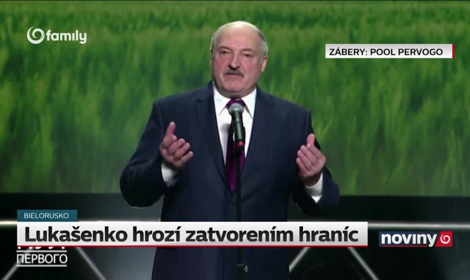 Lukašenko hrozí zatvorením hraníc