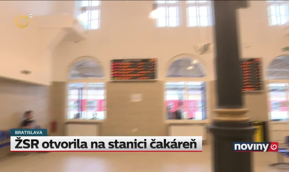 ŽSR otvorila na stanici čakáreň