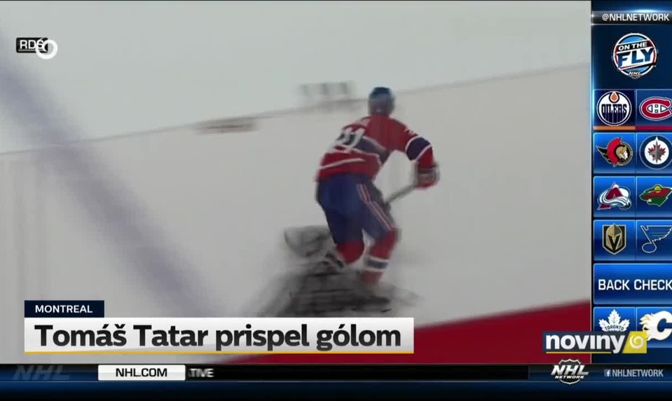 Tomáš Tatar prispel gólom