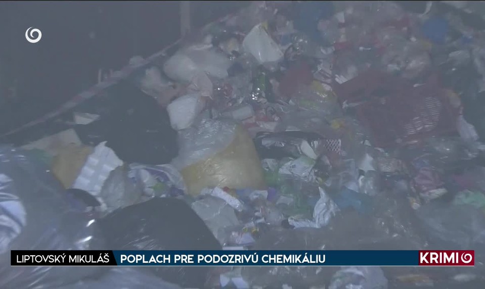 POPLACH PRE PODOZRIVÚ CHEMIKÁLIU