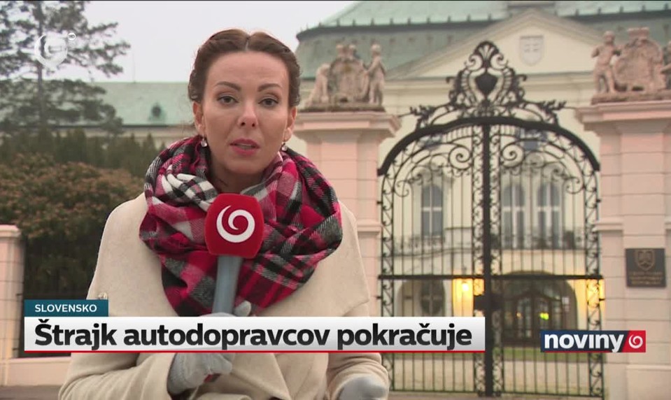 Štrajk autodopravcov pokračuje