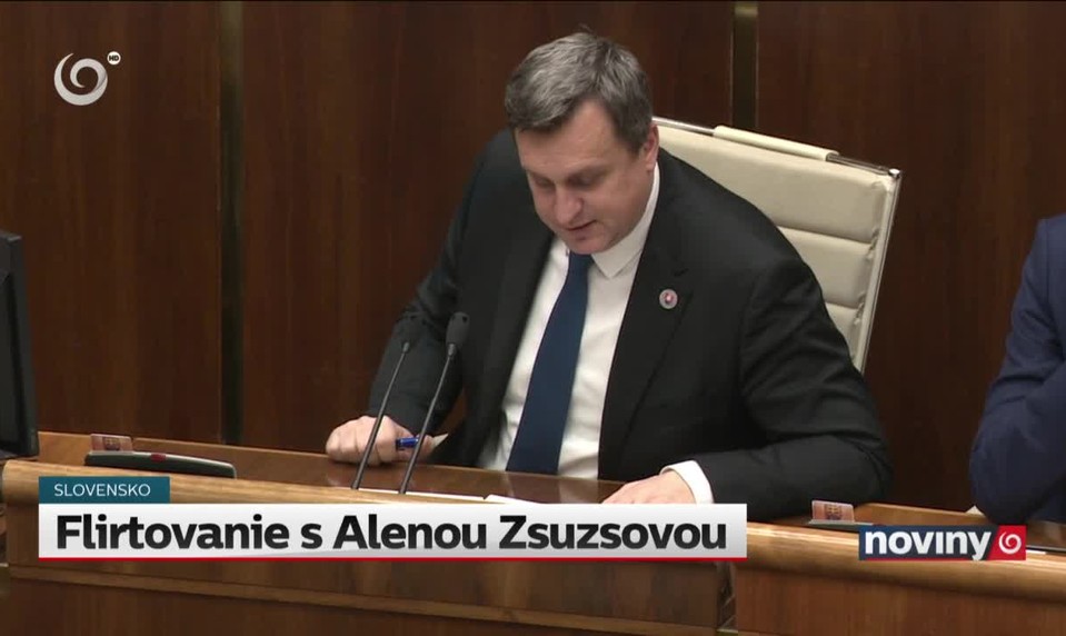 Flirtovanie s Alenou Zsuzsovou