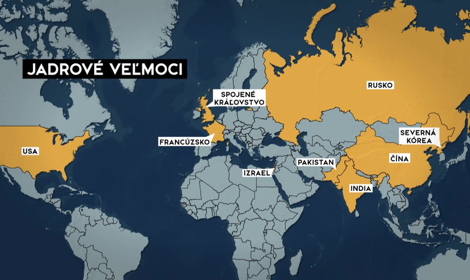 Jadrové zbrane má 9 krajín sveta. Dnes ich už neobmedzuje žiadna medzinárodná dohoda