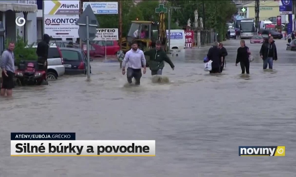 Silné búrky a povodne