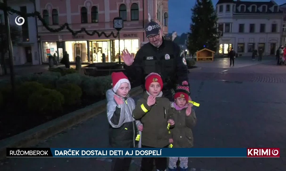 DARČEK DOSTALI DETI AJ DOSPELÍ