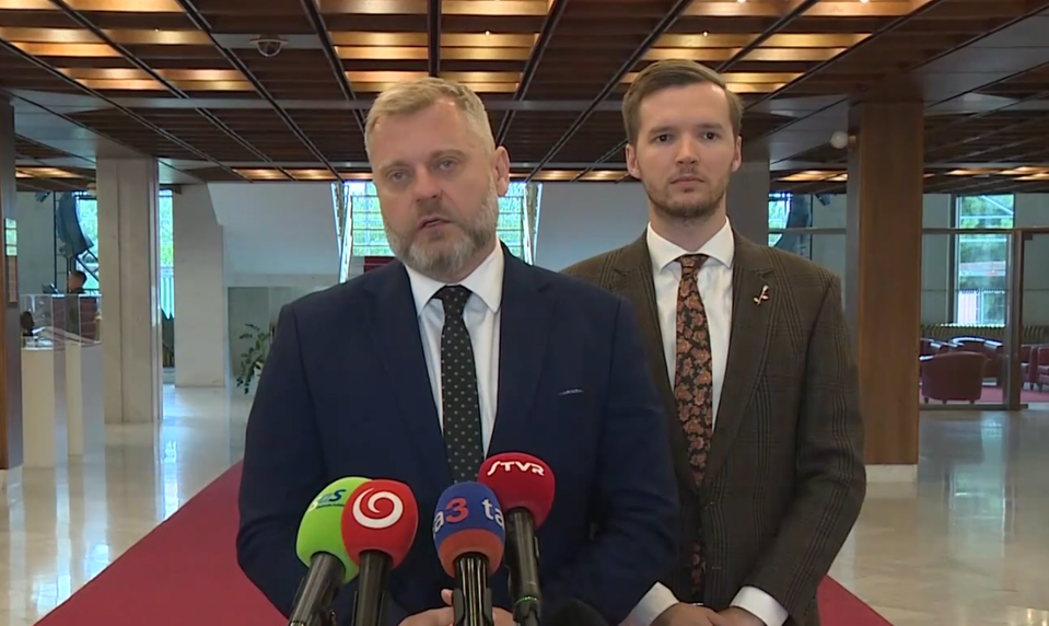 Tlačová beseda strany SaS o aktuálnych témach
