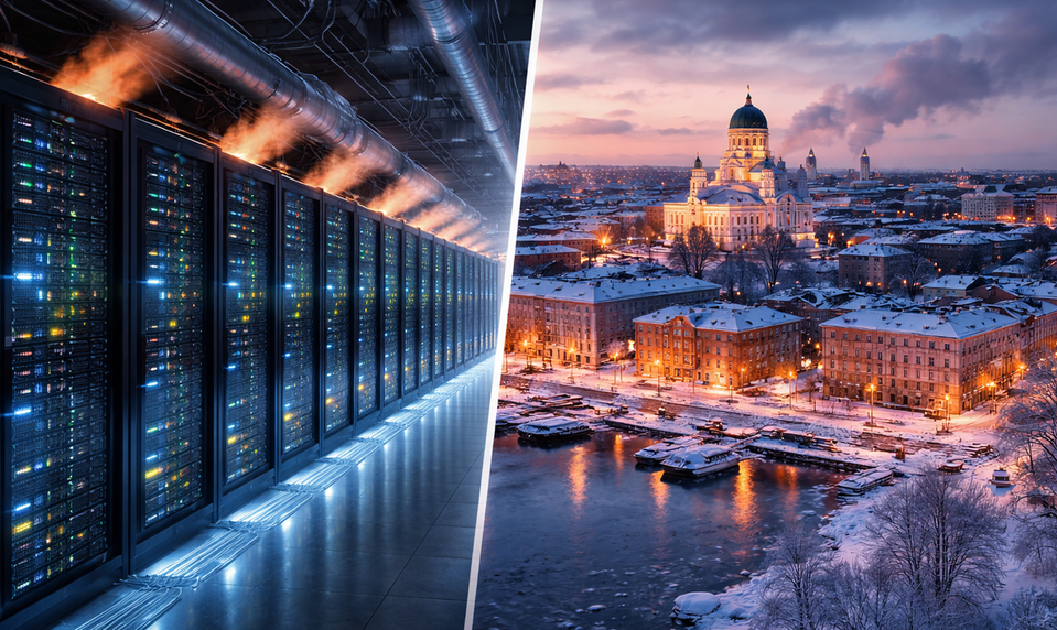 Fíni našli spôsob, ako vykurovať mestá internetom