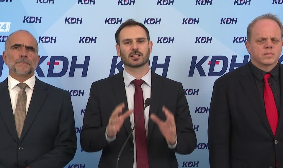 Tlačová beseda KDH o stave ekonomiky